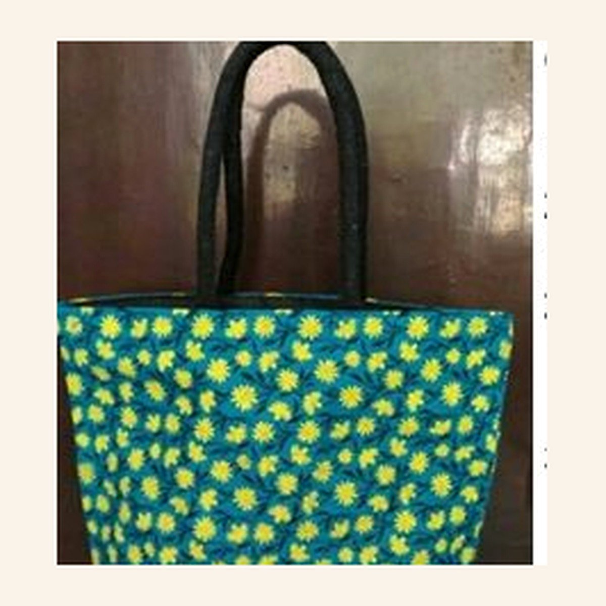 Canvas Shopping Tote